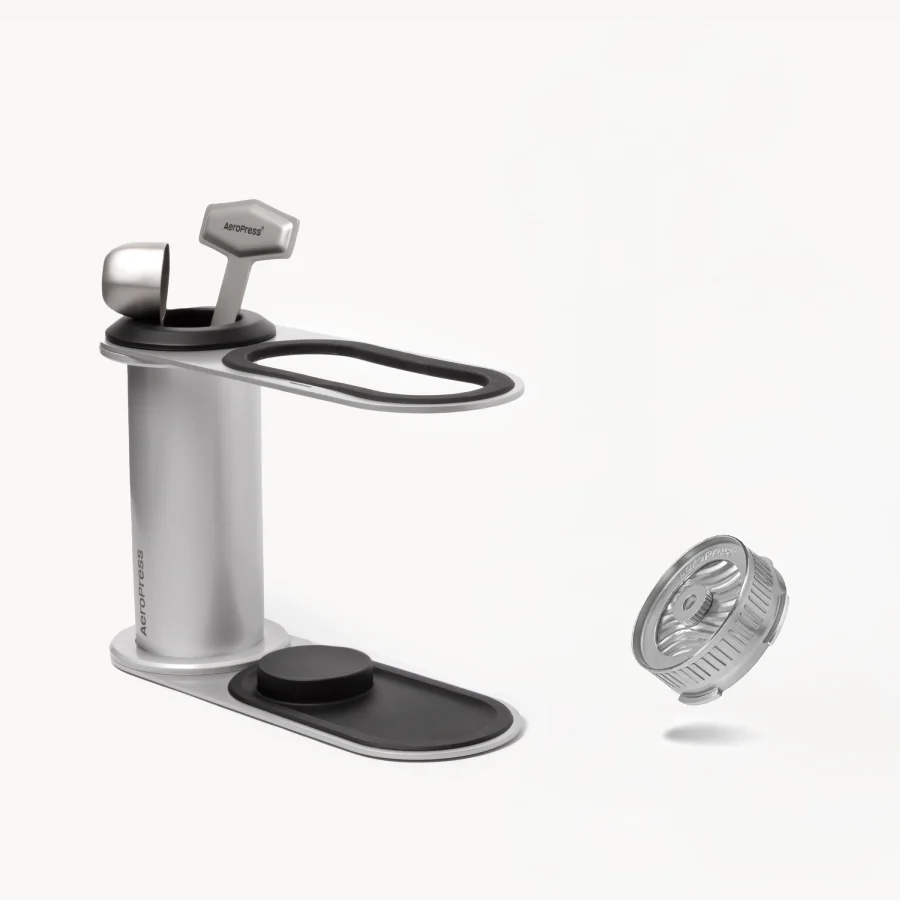 AeroPress Flow Control Station – Stainless Steel - Image 2