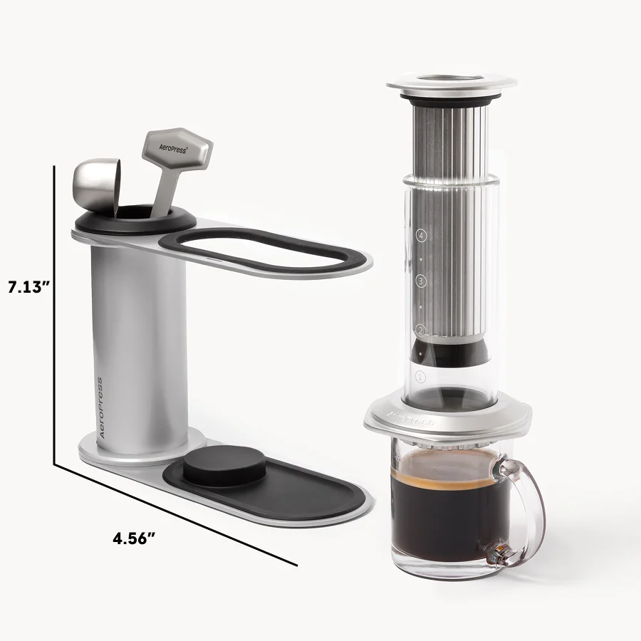 AeroPress Flow Control Station – Stainless Steel - Image 6