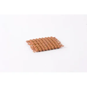 Nienhuis Spares Individual Nylon Bead Square Of 8: Brown (NL)
